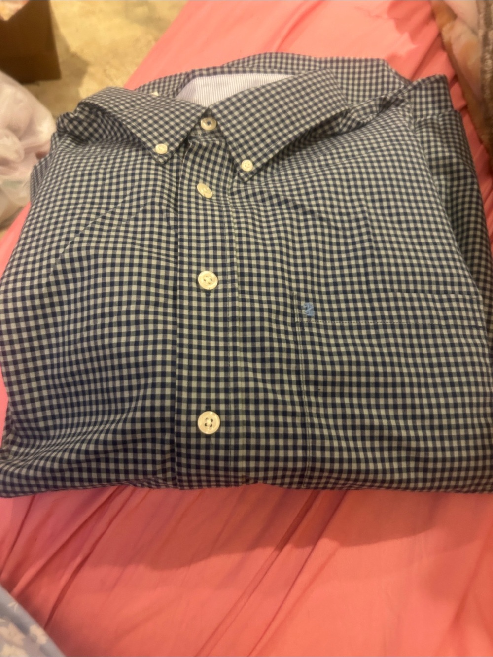 NWT Sz 2xl blue check top by izod